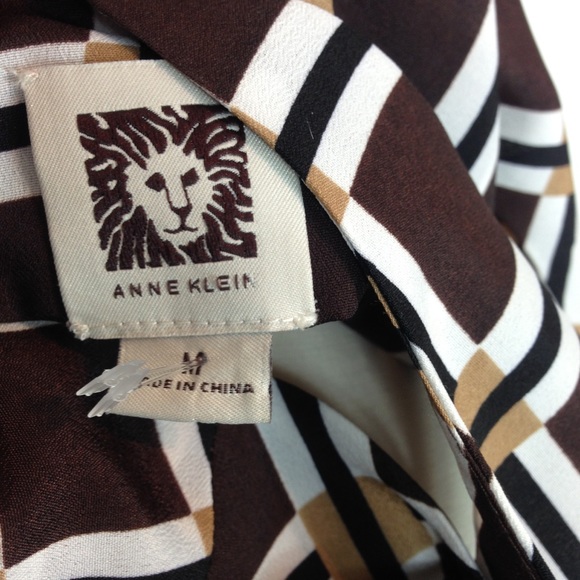 New Anne Klein Pleated Front Top - Picture 8 of 8